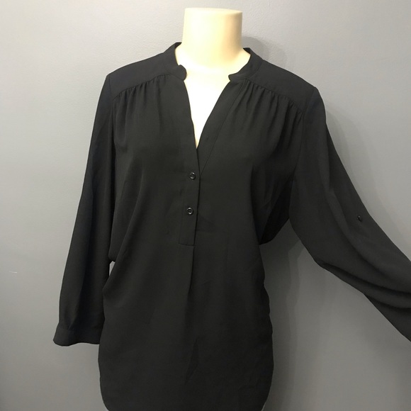 Halogen 3/4 Sleeve Dressy Top Small - Picture 2 of 6